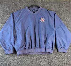 Vintage University of Arizona Wildcats Navy Blue Pullover Windbreaker Jacket XL